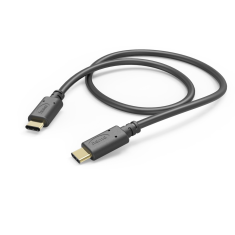 HAMA kábel USB-C 2.0 typ CC 1 m, čierna
