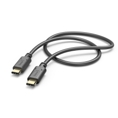 HAMA kábel USB-C 2.0 typ CC 1 m, čierna