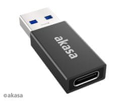 Akasa - USB 3.1 Gen 2 Type-C (F) na Type-A (M) 2 ks