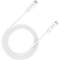 Canyon kábel UC-44, USB-C – USB-C (240W, 48V/5A, 40Gbps Data, 4K@120Hz) 1m, biela
