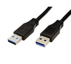 Goobay Kábel USB3.0 A(M) - USB3.0 A(M) SuperSpeed 5Gbps 1 m, čierny