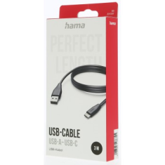 HAMA kábel USB-C 2.0 typ AC 3 m
