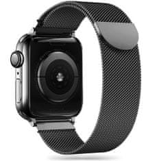 Tech-protect Remienok Milaneseband Apple Watch 4 / 5 / 6 / 7 / 8 / 9 / Se / Ultra 1 / 2 (42 / 44 / 45 / 49 Mm) Black