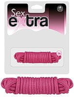 NMC Sex Extra Bondage lano 3 m pastelovo ružové