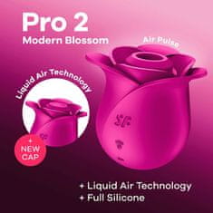 Satisfyer Satisfyer Pro 2 Modern Blossom, klitorálny pulzátor rose