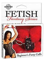 Fetish Fantasy Fetish Fantasy Furry Cuffs červené