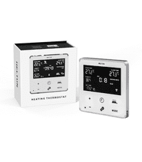 HELTUN termostat pre elektrické kúrenie (Heltun Heating Thermostat) Farba: Biela