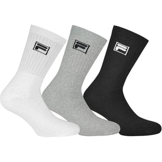 FILA 3 PACK - ponožky F9000-700