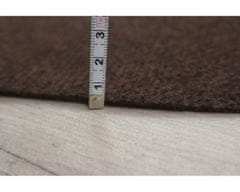 Betap AKCIA: 200x230 cm SUPER CENA: Hnedý výstavový koberec Budget metrážny (Rozmer metrového tovaru Bez obšitia)