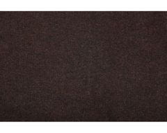 Betap AKCIA: 400x480 cm SUPER CENA: Hnedý výstavový koberec Budget metrážny (Rozmer metrového tovaru Bez obšitia)