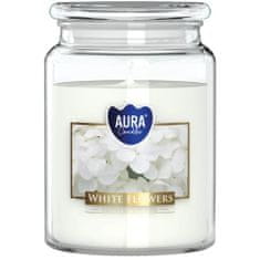 vonná sviečka SND99-179 Biele kvety 500g