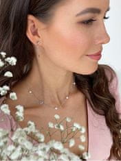 Preciosa Romantický náhrdelník s riečnymi perlami a srdiečkom Pearl Passion 6156 01