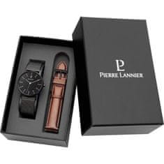 Pierre Lannier Pánske Set hodinky (203F438) + řemínek model SETS 378B438