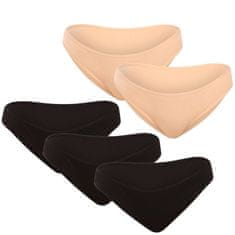 5PACK Dámske nohavičky viacfarebné (5NK002) - veľkosť L
