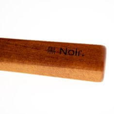 EBI NOIR JAPANDI Nylonová kefa na srsť s rukoväťou z bukového dreva 25x7x3cm