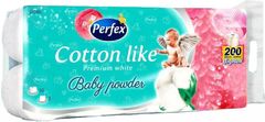 Perfex Baby powder Toaletný papier 3vrst. 10ks