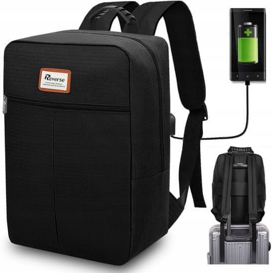 TopKing Cestovný batoh s USB 40 x 20 x 25 cm TOPREV