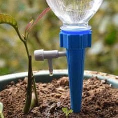 Netscroll 20x Automatický zavlažovač rastlín, zavlažovač funguje na princípe automatickej kvapkovej závlahy, 15 dní, úspora vody, pre zaneprázdnených záhradkárov, 20 ks, PlantDrip