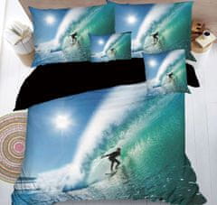 Výpredaj obliečok 3D obliečky 7 dielne Surfer