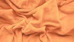 Výpredaj obliečok Plachta mikroplyš oranžová 90x200 cm