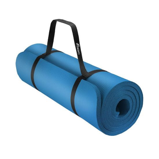 Tresko podložka na cvičenie YOGA 190x100x1,5cm Modrá