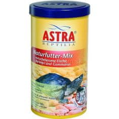 Astra NATURFUTTER-MIX 1.000ml/ 120g zmes prírodných sušených krmív pre vodné a suchozemské korytnačky
