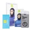 BLUEO 5D Mr. Monkey ochranné sklo pre iphone 15 Pro čierne (Strong Privacy)