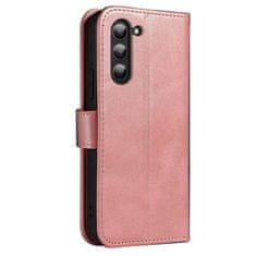 MG Magnet knižkové puzdro na Samsung Galaxy S23 Ultra, ružové