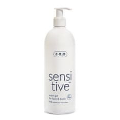 Ziaja Krémový umývací gél na tvár a telo Sensitive (Face & Body Wash Gél) 400 ml