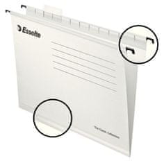 Esselte Papierové závesné dosky Pendaflex Standard, biele, 25 ks