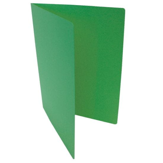 HIT Office Dosky papierové bez chlopní A4, zelené, 20 ks
