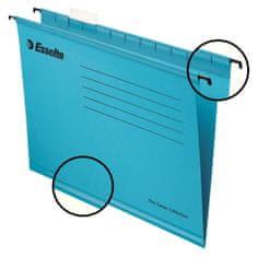 Esselte Papierové závesné dosky Pendaflex Standard, modré, 25 ks