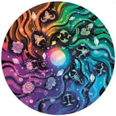 Ravensburger Kulaté puzzle Kruh barev: Astrologie 500 dílků