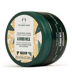 The Body Shop Telový peeling pre suchú a citlivú pokožku Almond Milk (Body Scrub) 250 ml