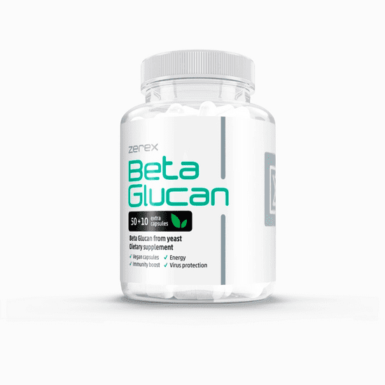 Zerex Beta Glukán 500 mg + Vit. C