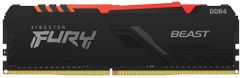 Kingston Fury Beast RGB 16GB (2x8GB) DDR4 3600 CL17