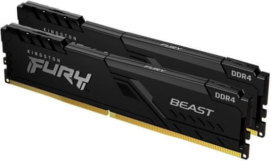 Kingston Fury Beast Black 16GB (2x8GB) DDR4 3600 CL17