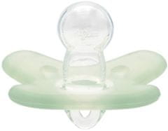 Canpol babies Cumlík 100 % silikónový symetrický 0-6m 1 ks zelený