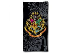 sarcia.eu Harry Potter Hogwarts Bavlnená uterák, plážový uterák 70x140 cm