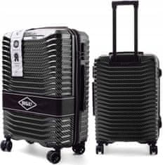 TopKing Cestovný kufor stredný PC1 XL, čierna