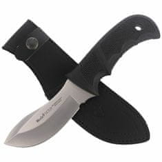 Muela SIOUX 10G lovecký nôž 10,5 cm, čierna, polymér, kožené puzdro