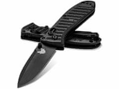 Benchmade 575BK-1 MINI PRESIDIO II Black malý taktický nôž 8 cm, celočierny, CF-Elite, Axis