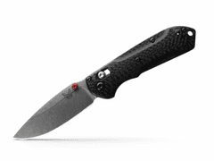 Benchmade 565-1 MINI-FREEK malý vreckový nôž 7,6 cm, čierna, červená, uhlíkové vlákno, AXIS