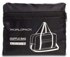 FABRIZIO Príručná taška Folding Travel Bag 40x25x20 Black