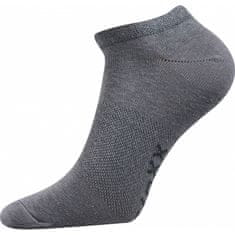 3PACK ponožky sivé (Rex 00) - veľkosť S