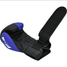 RDX Boxerské rukavice RDX F4 Hook & Loop - modré