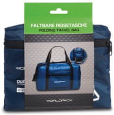 FABRIZIO Príručná taška Folding Travel Bag 40x25x20 Navy Blue