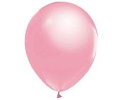 PS Latexové balóniky metalická ružová 30cm 50ks