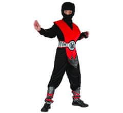 GoDan Detský kostým - Červený Ninja veľkosť 110/120 cm