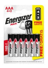 Energizer MAX Promo LR03 AAA /4+2 ks zadarmo